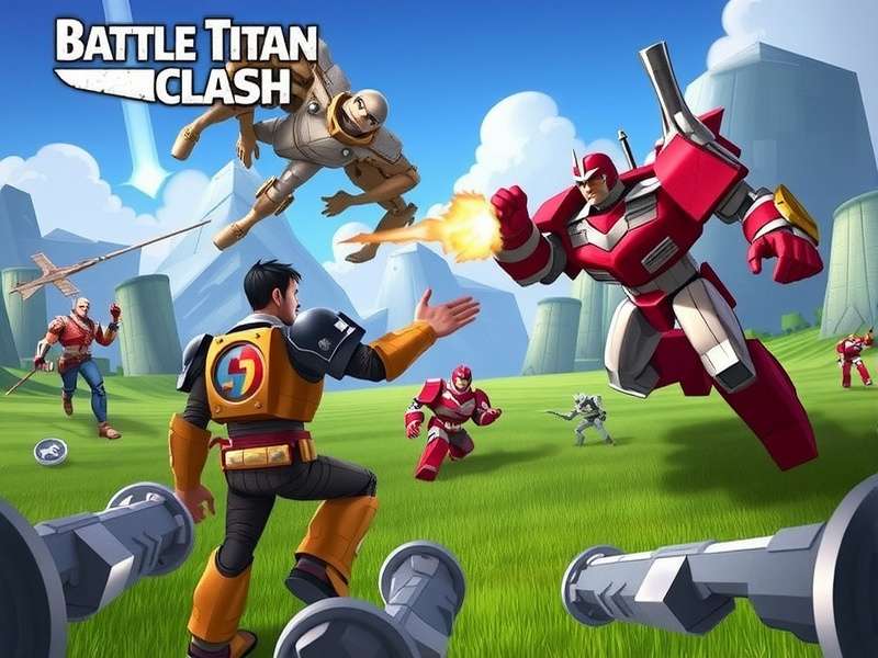 Battle Titan Clash Combat Scene